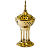 Brass Pedestal Resin Burner