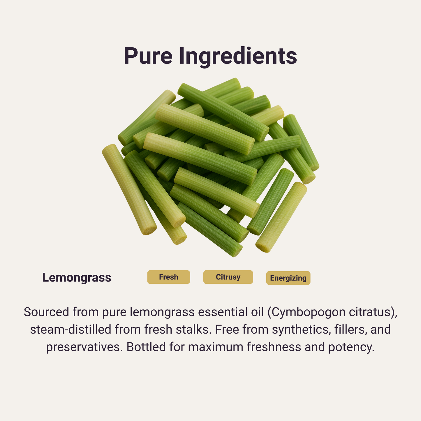 Lemongrass Pure Essential Oil