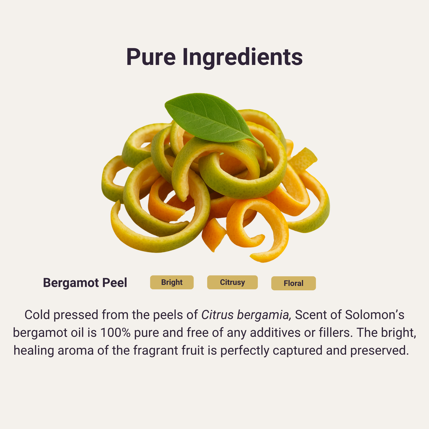 Bergamot Pure Essential Oil