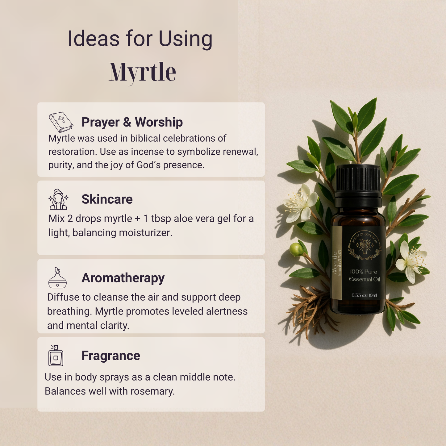 Myrtle Pure Essential Oil