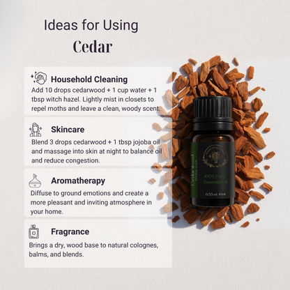 Cedarwood Pure Essential Oil