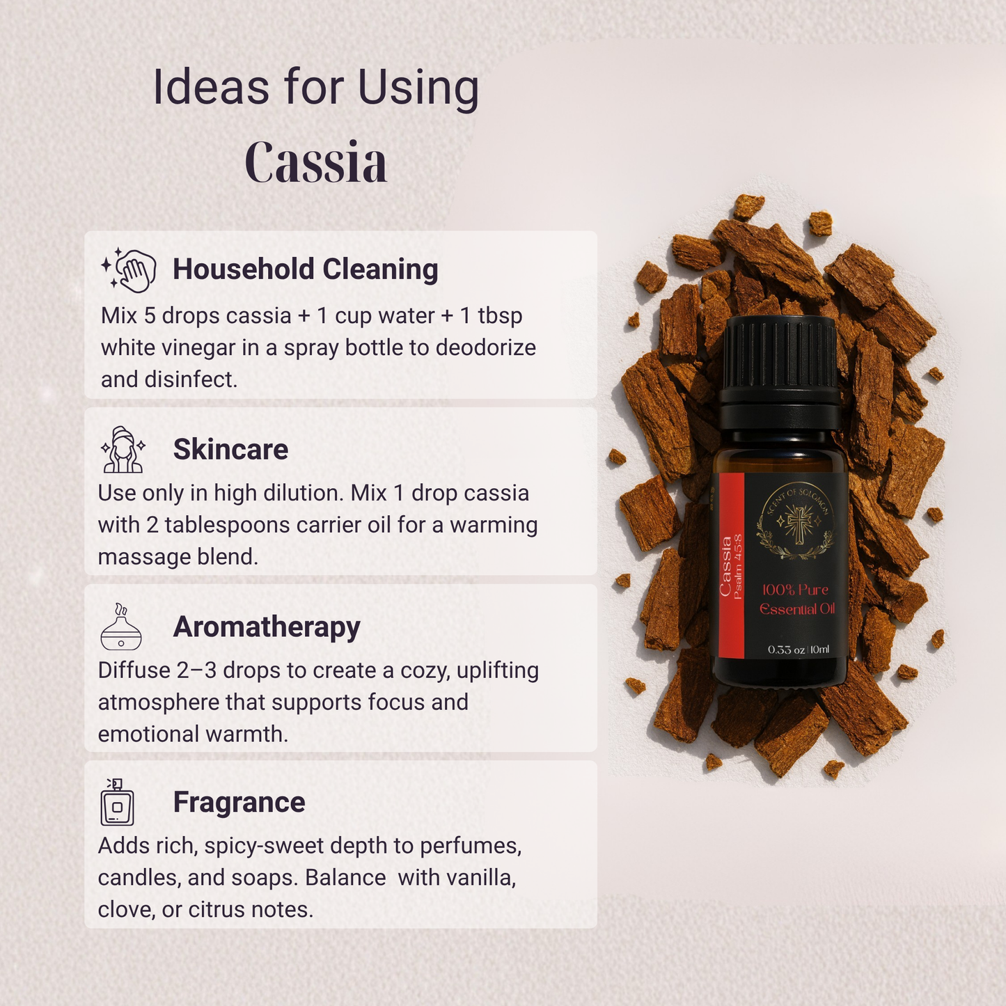 Cassia Pure Essential Oil