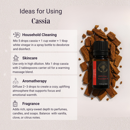 Cassia Pure Essential Oil