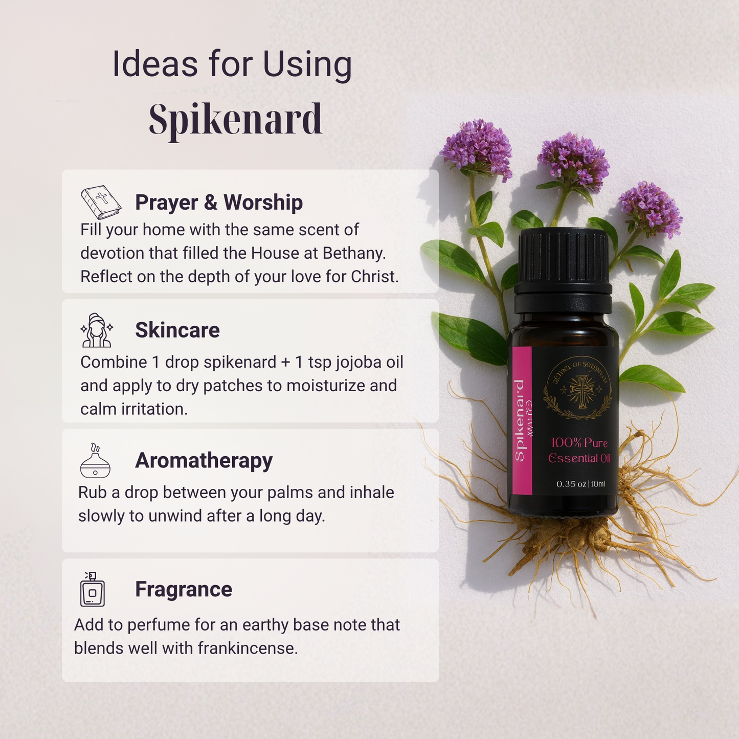 Spikenard Pure Essential Oil