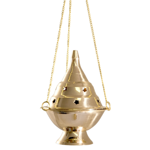 Traditional Hanging Brass Censer
