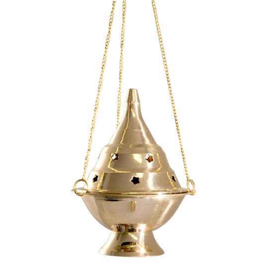 Traditional Hanging Brass Censer